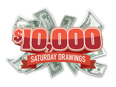 $10,000 Saturday Drawings