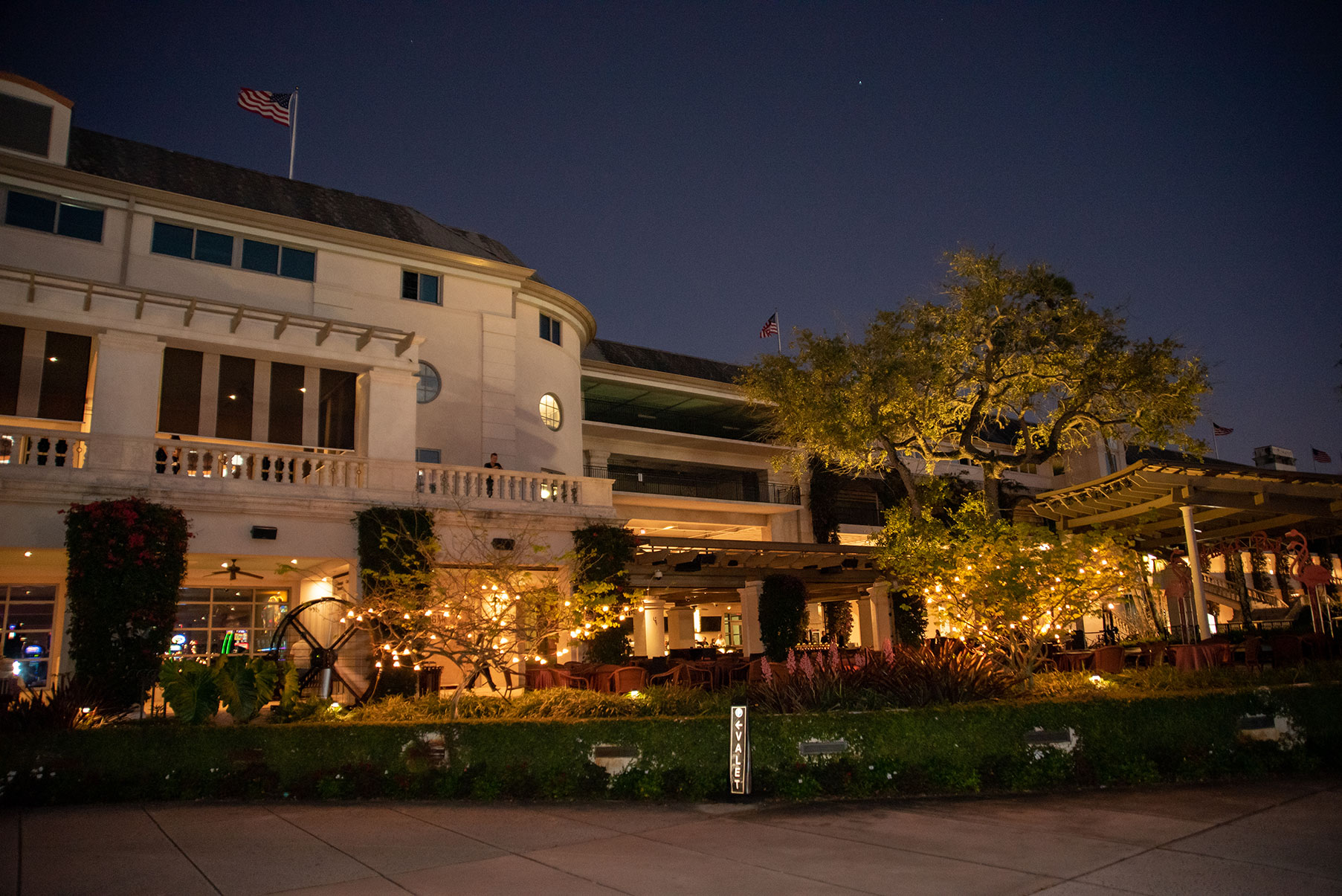 Fountain Terrace photo at night