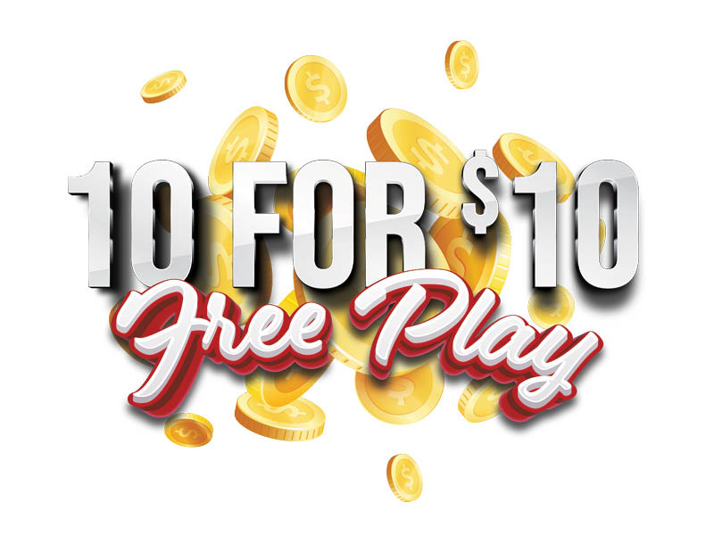 10 for $10 Free Play