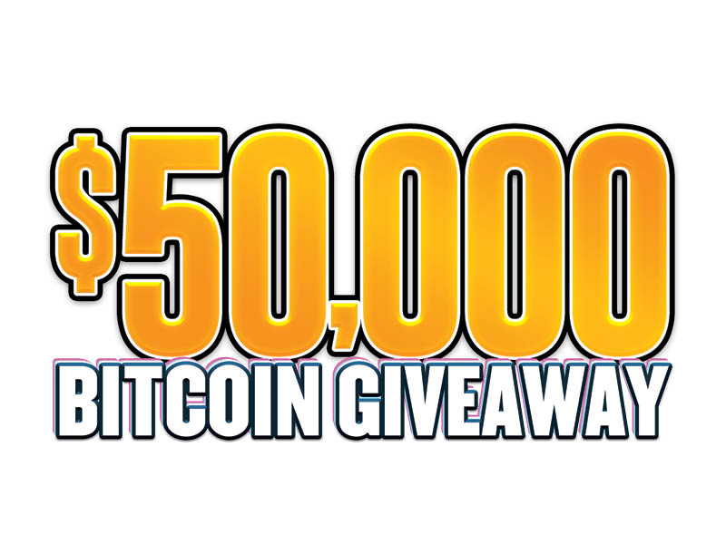 $50,000 Bitcoin Giveaway