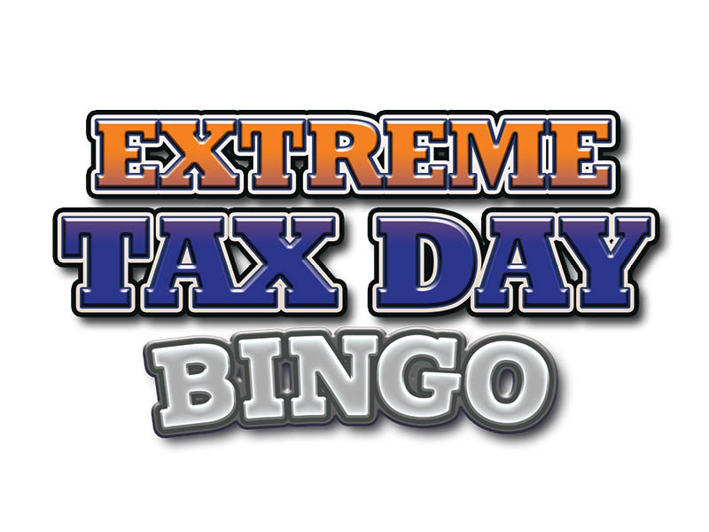 Extreme Tax Day Bingo