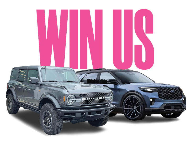 Ford Explorer or Ford Bronco