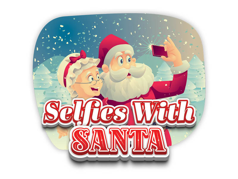 Selfies with Santa