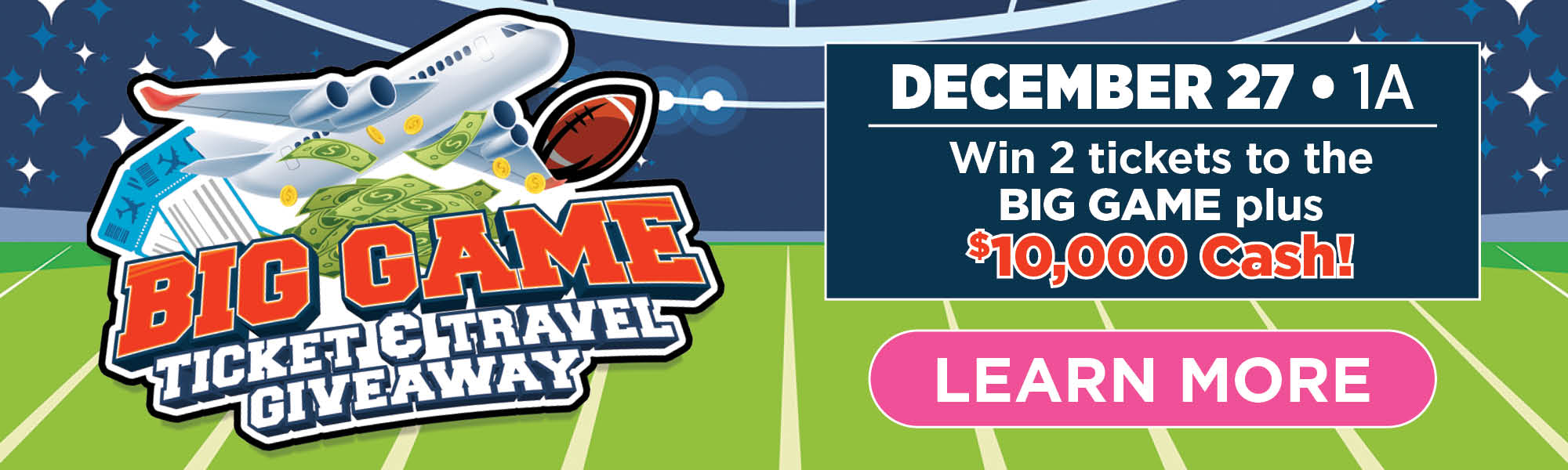 Big Game Ticket & Travel Giveaway