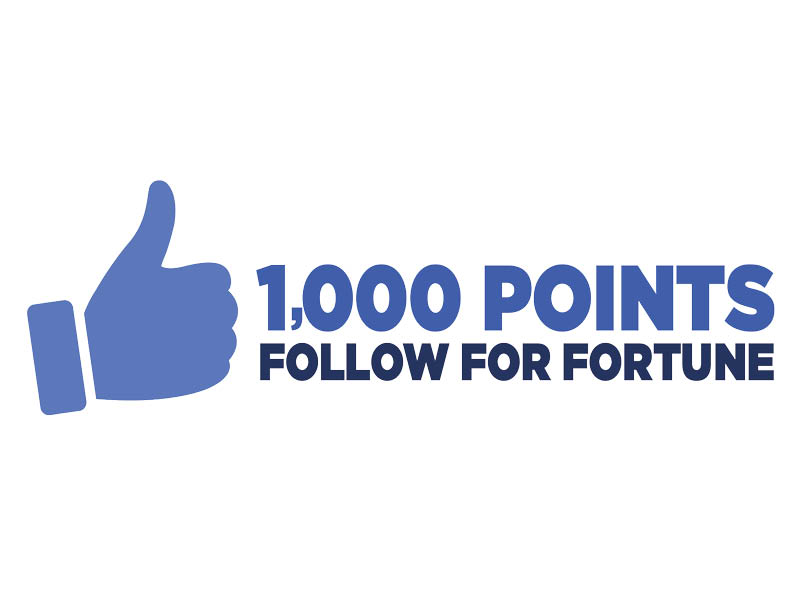 Instagram/Facebook/Email 1k points Giveaway
