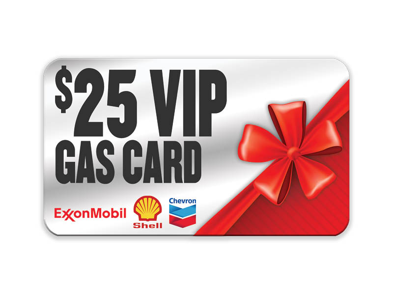 VIP Gas Card Giveaway