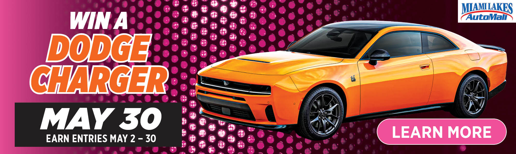 Dodge Charger Giveaway