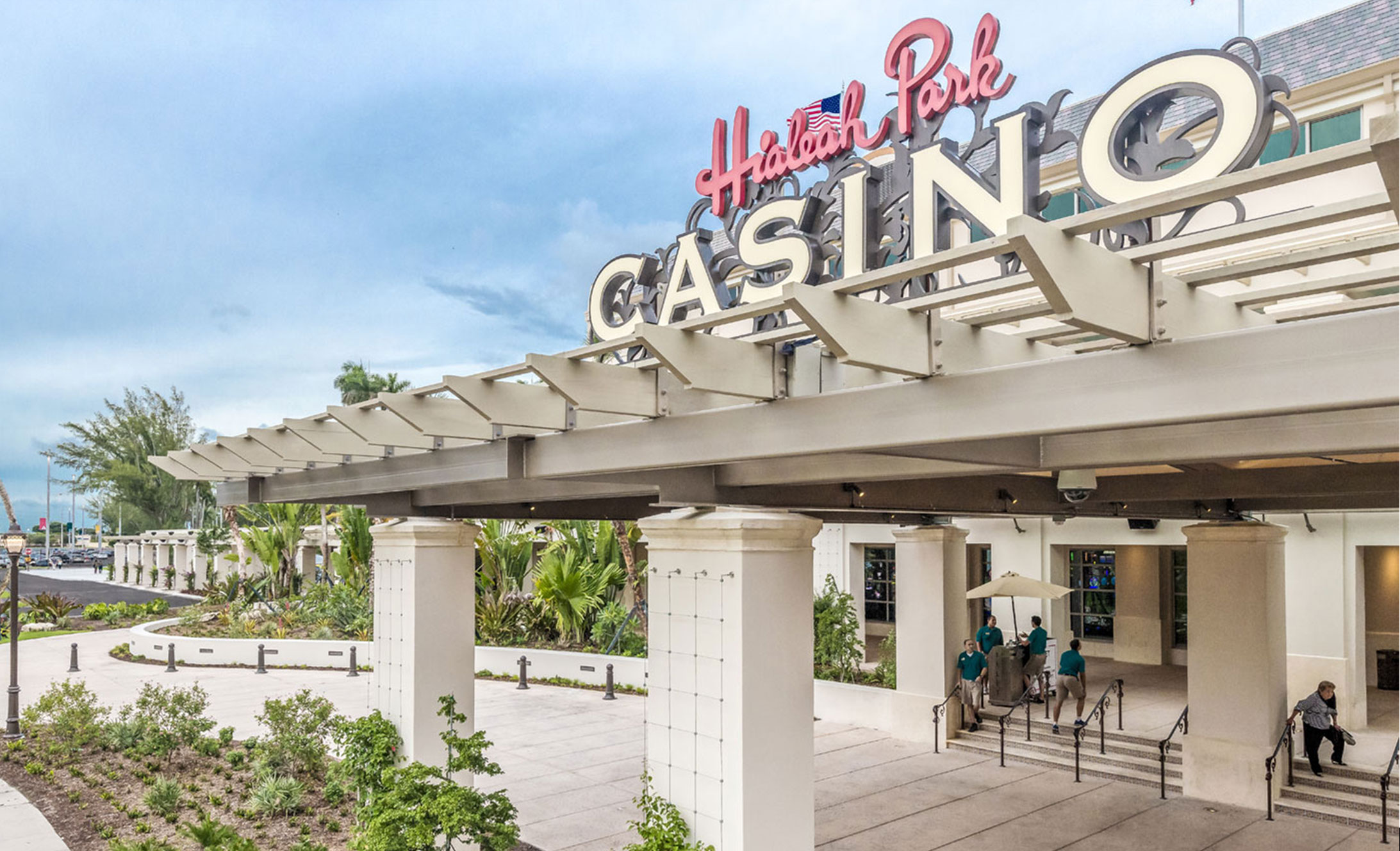 Hialeah Park Casino front entrance